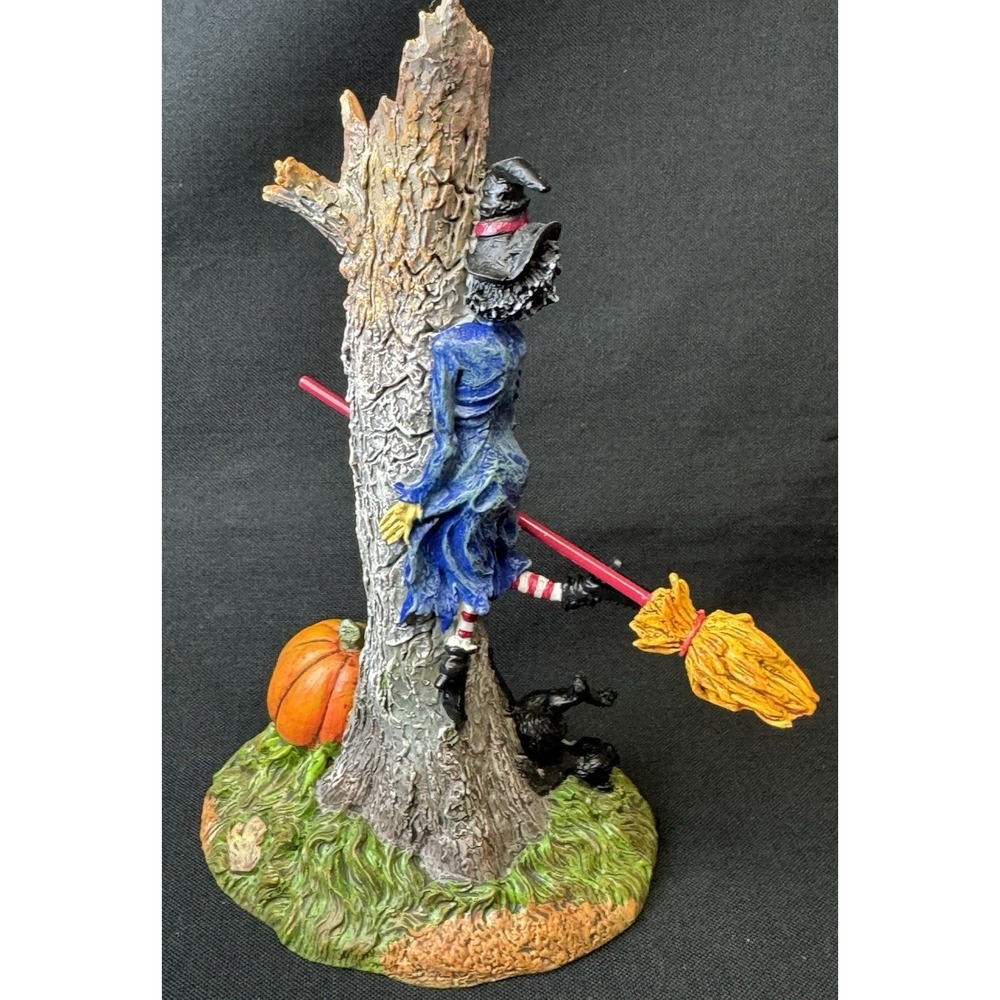 Department 56 Honest This Tree Came Out of Nowhere! Halloween 56.53158 Witch - Picture 10 of 13